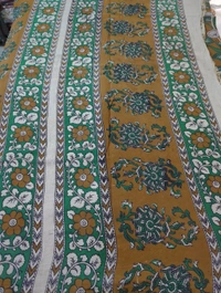 Pure Kalamkari Cotton  - Brown 1