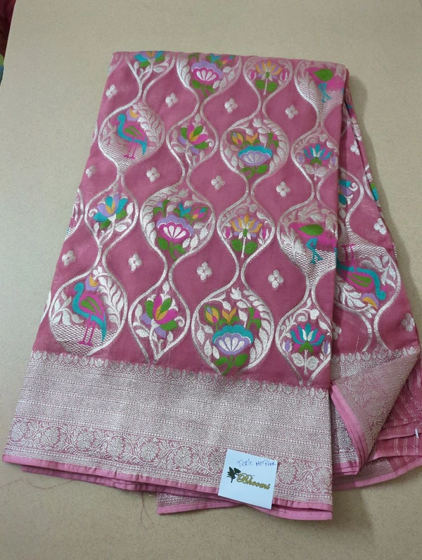 Pure Georgette  - Tickle Me Pink