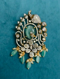 Victorian Pendant With Earrings  - Neptune, vz