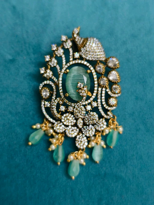 Victorian Pendant With Earrings  - Neptune, vz