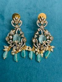 Victorian Pendant With Earrings  - Neptune, vz