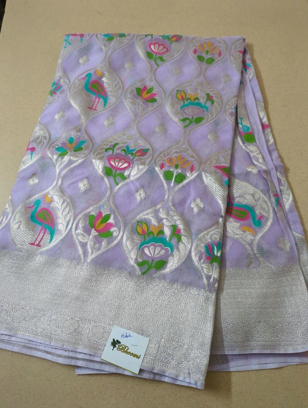 Pure Georgette  - Mauve