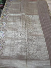 Pure Chiffon Designer  - Gray