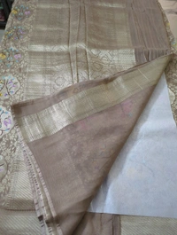 Pure Chiffon Designer  - Gray