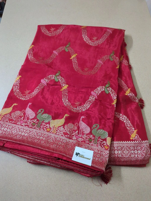 Pure Acho Silk - Red