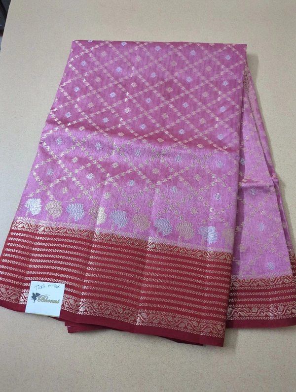 Pure Raw Mango Weaving  - Tickle Me Pink