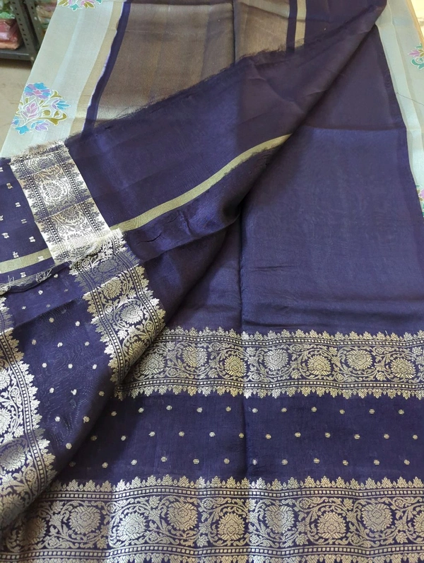 Pure Raw Mango Designer - Navy Blue