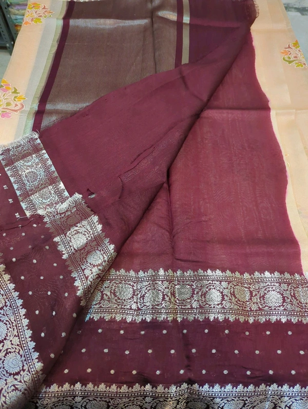 Pure Raw Mango Designer - Maroon
