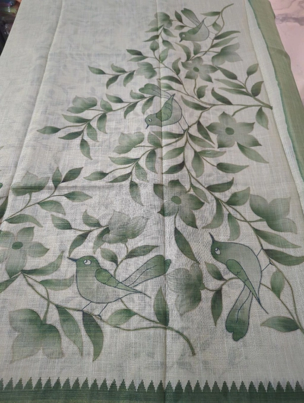 Lenin With Printed  - green 14