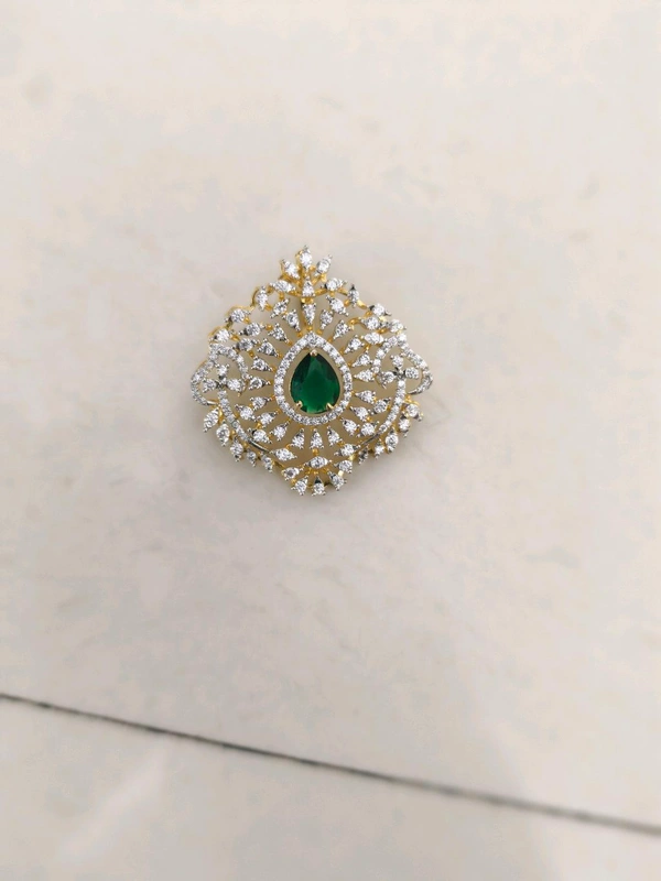 Diamond Replica Pendant  - Green, vz
