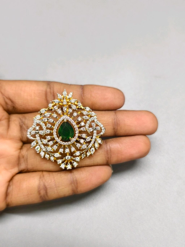 Diamond Replica Pendant  - Green, vz