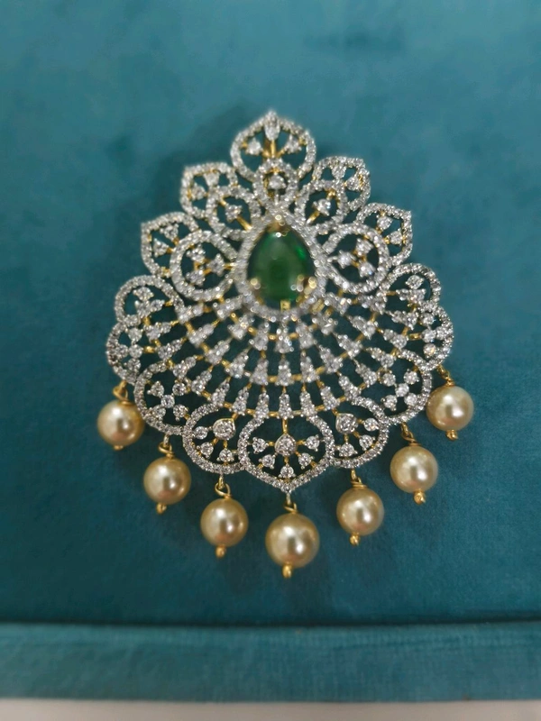 Diamond Replica Pendant  - Green, vz
