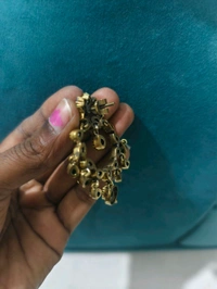 Mossanite Earrings  - Green, vz