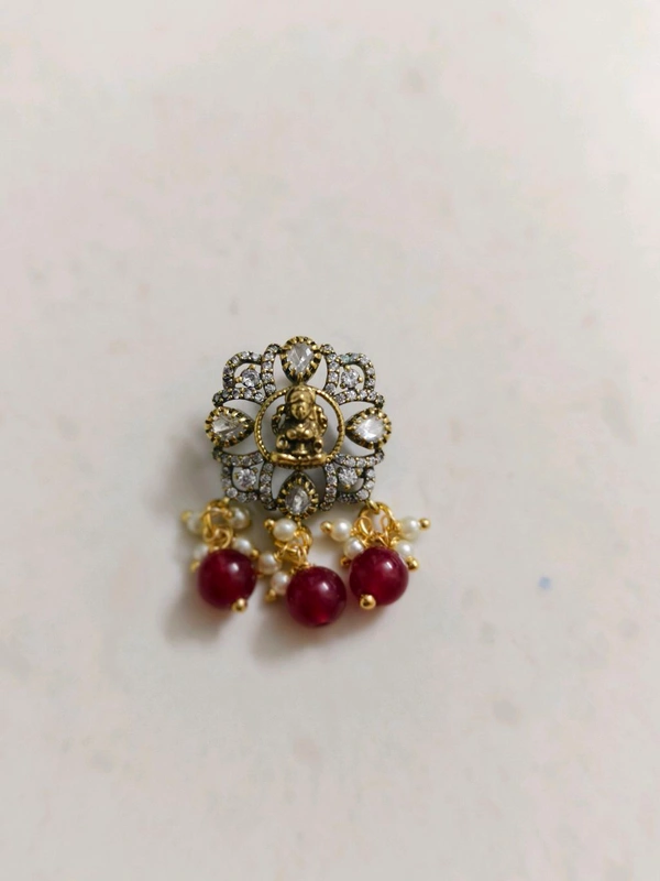 Victorian Pendant  - Red, vz