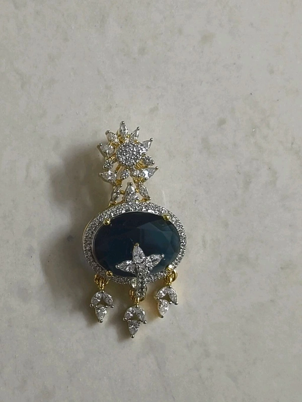 Diamond Replica Pendant  - Green, Vz