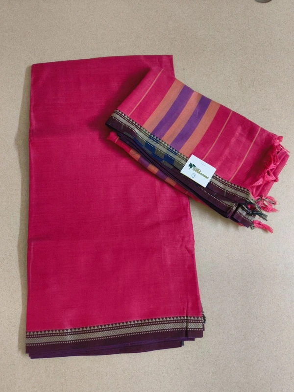Pure Handloom Narayanapet - Watermelon 1