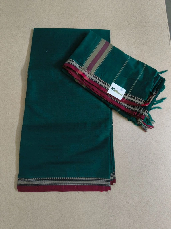 Pure Handloom Narayanapet - Japanese Laurel 5