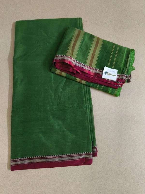 Pure Handloom Narayanapet - Green 9