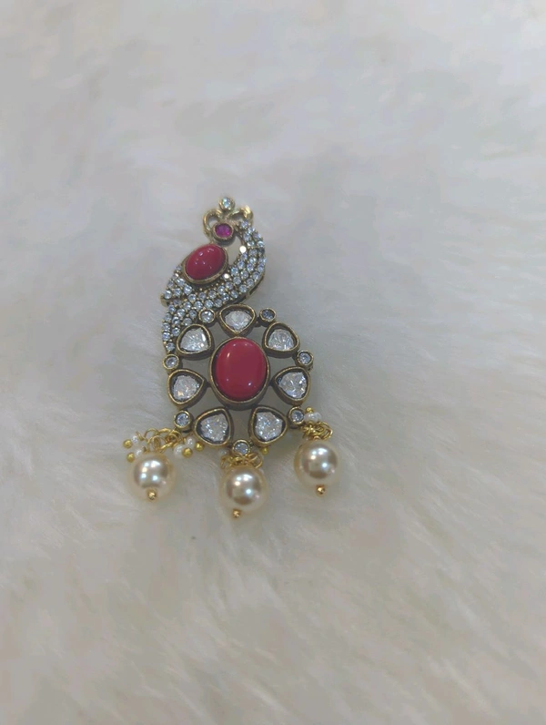 Victorian Pendant  - Web Orange