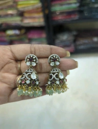Earrings - pink, VZ