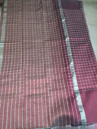 Pure Handloom Mangalagiri Pattu - Solid Pink