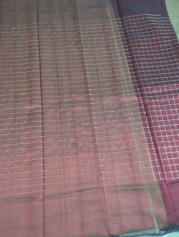 Pure Handloom Mangalagiri Pattu - Solid Pink