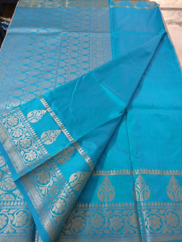 Beneras Silk - sky blue 7