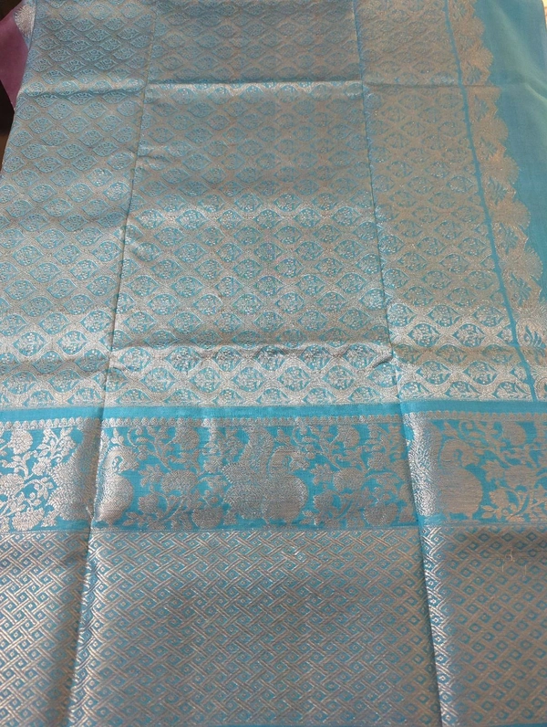Pure Handloom Venkatagiri Pattu - Mauve