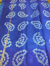 Pure Silk Kota With Bandhini - Danube