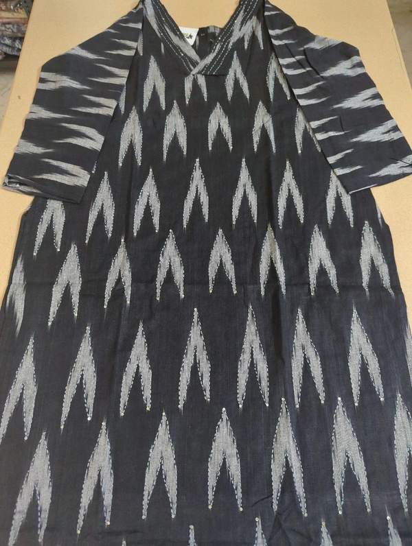 Pure Cotton With Handwork  - Dorado, 42