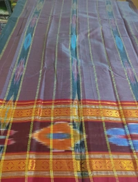 Pure Handloom Narayanapet - Dove Gray