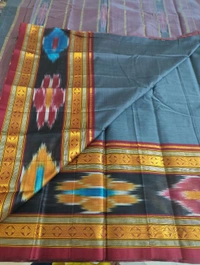 Pure Handloom Narayanapet - Dove Gray