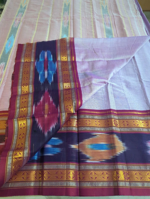 Pure Handloom Narayanapet - Mauve