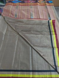 Pure Handloom Narayanapet - Tan
