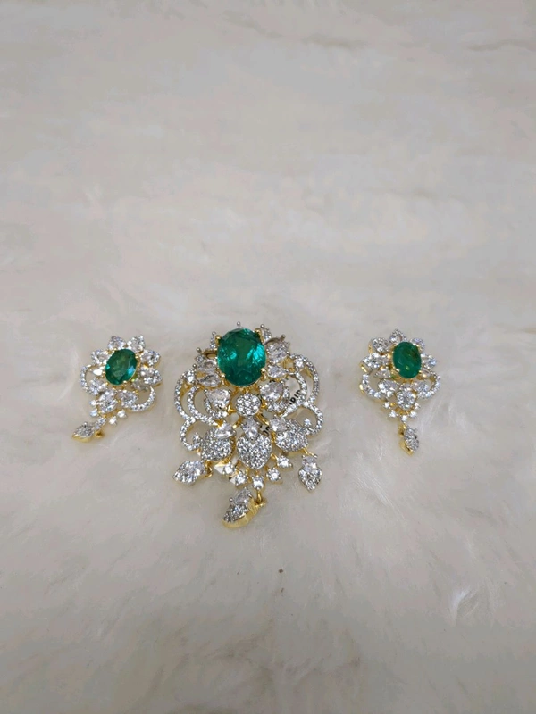 Dimond Copy Pendent Set  - Vz