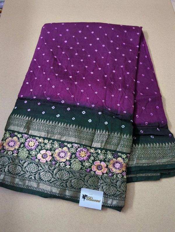 Bandini Work  - Purple