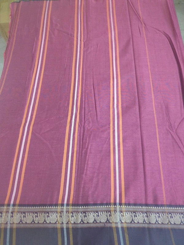 Pure Handloom Narayanapet - Bright Red 6