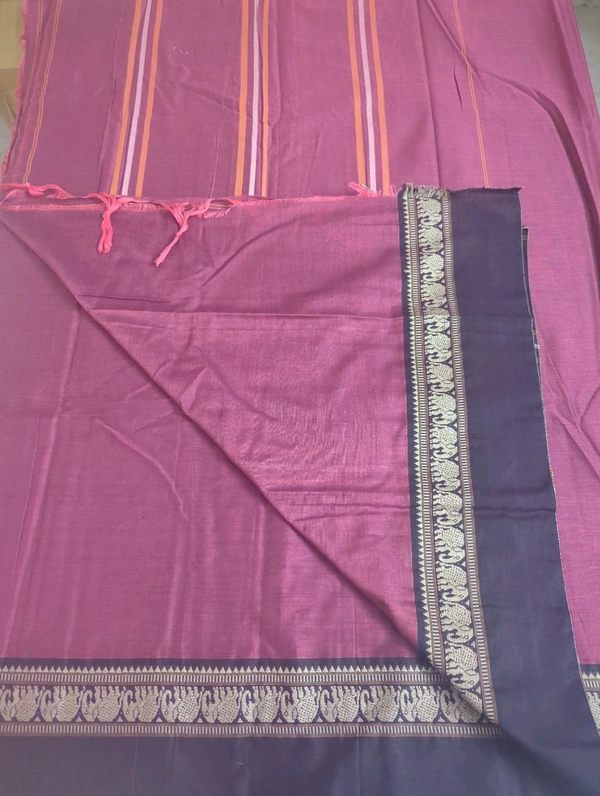 Pure Handloom Narayanapet - Bright Red 6