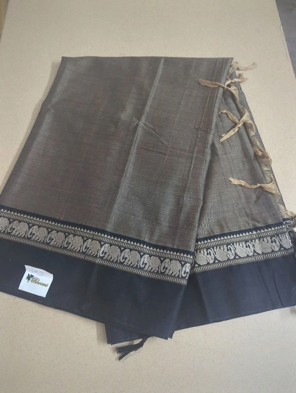 Pure Handloom Narayanapet - Black 15