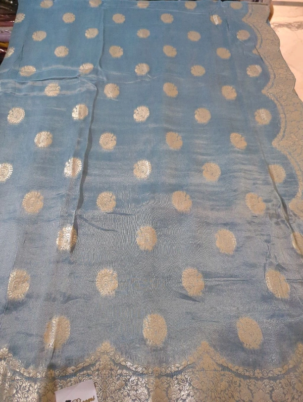 tissue weaving - Sky Blue