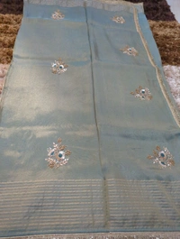 pure tissue muggam work - Jungle Mist