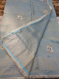 pure tissue muggam work - Jungle Mist