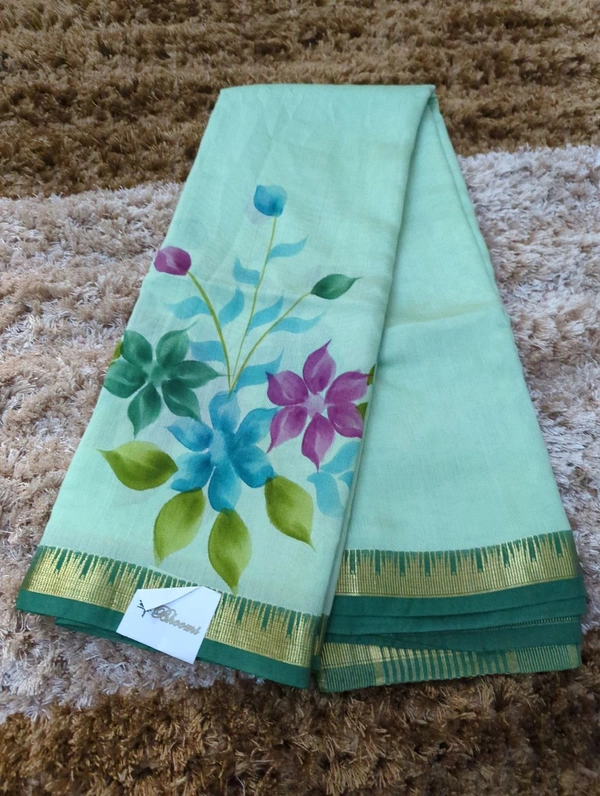 chiniya with handprint - Teal