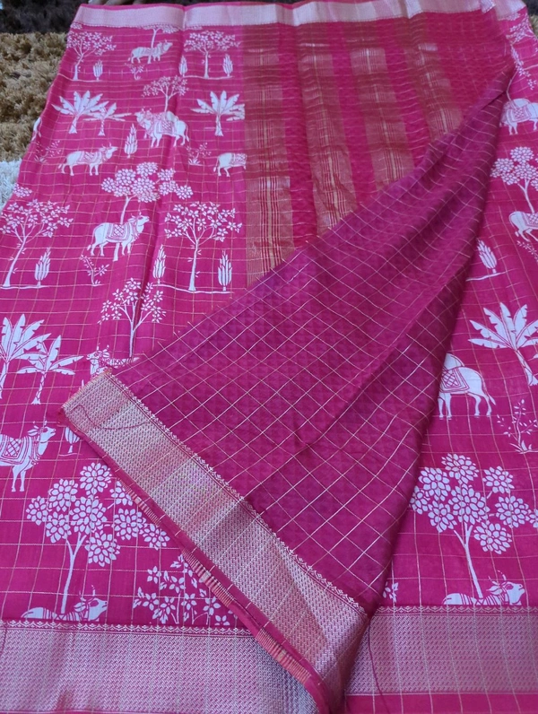Chiniya Checks - pink