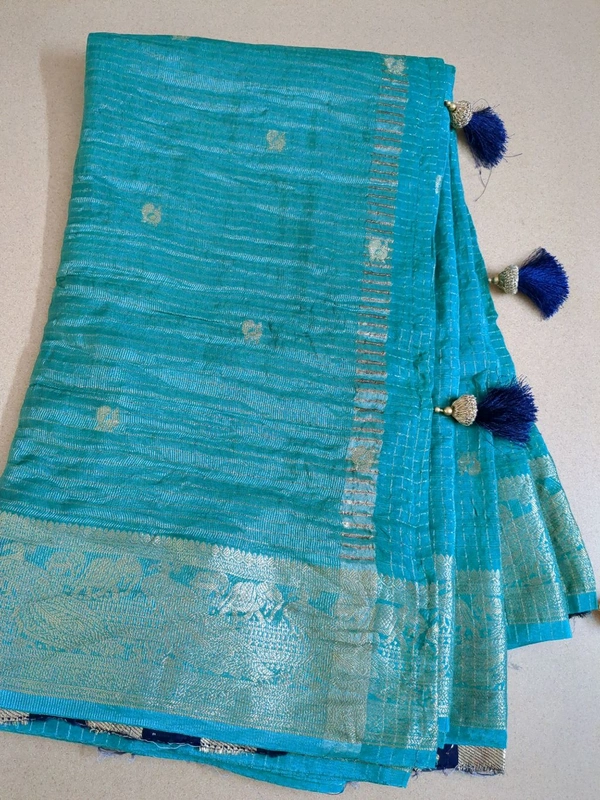 Dola Weaving  - teal 1