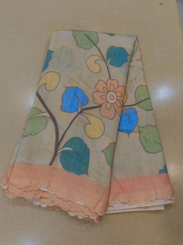 Pure Handloom Mangalagiri  - Lavender blush