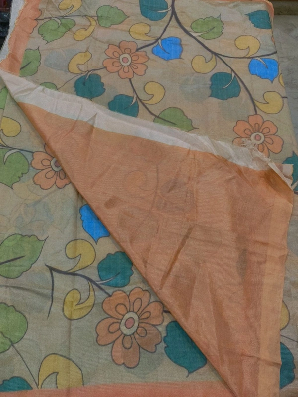 Pure Handloom Mangalagiri  - Lavender blush