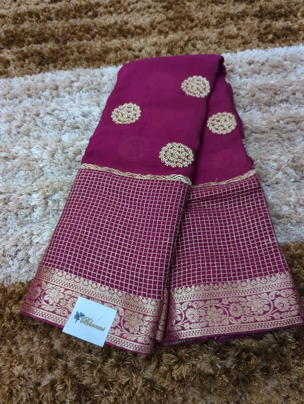 Pure Chinnon Work - Purple