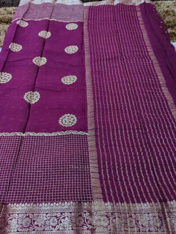Pure Chinnon Work - Purple