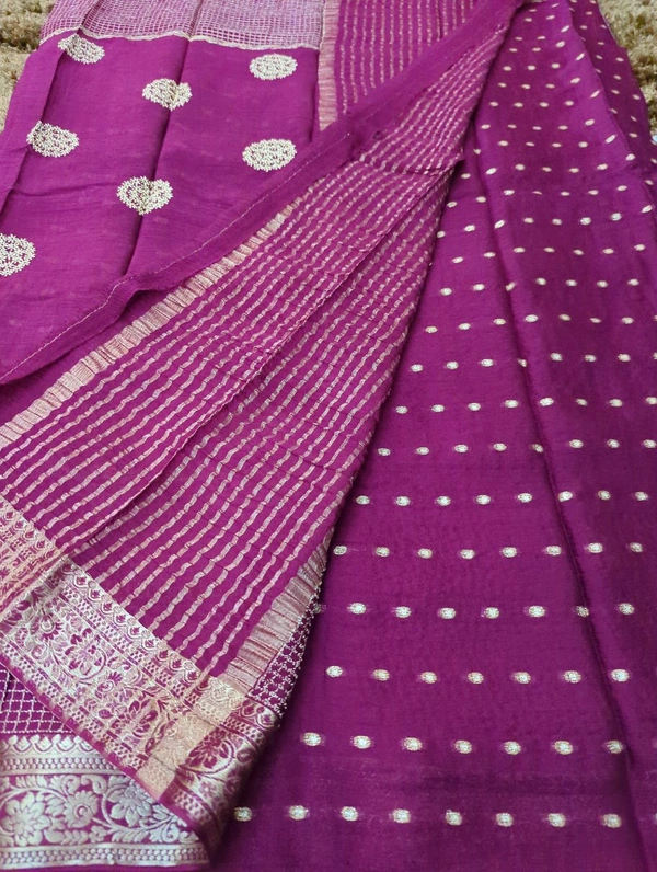 Pure Chinnon Work - Purple